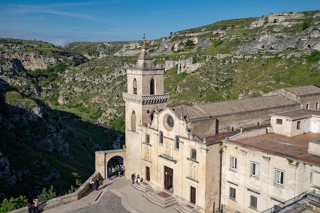 Kirche S. Pietro Caveoso in Matera,Italien,Matera,Basilikata,Italien