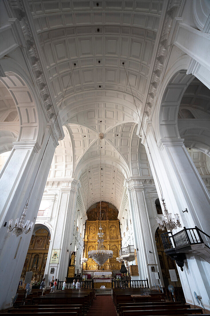 Se Cathedral (Sé Catedral de Santa Catarina),Old Goa,State of Goa,India