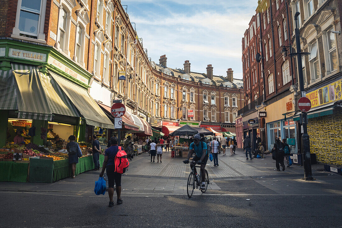 Brixton Market,Electric Avenue,Brixton,London,UK,London,England