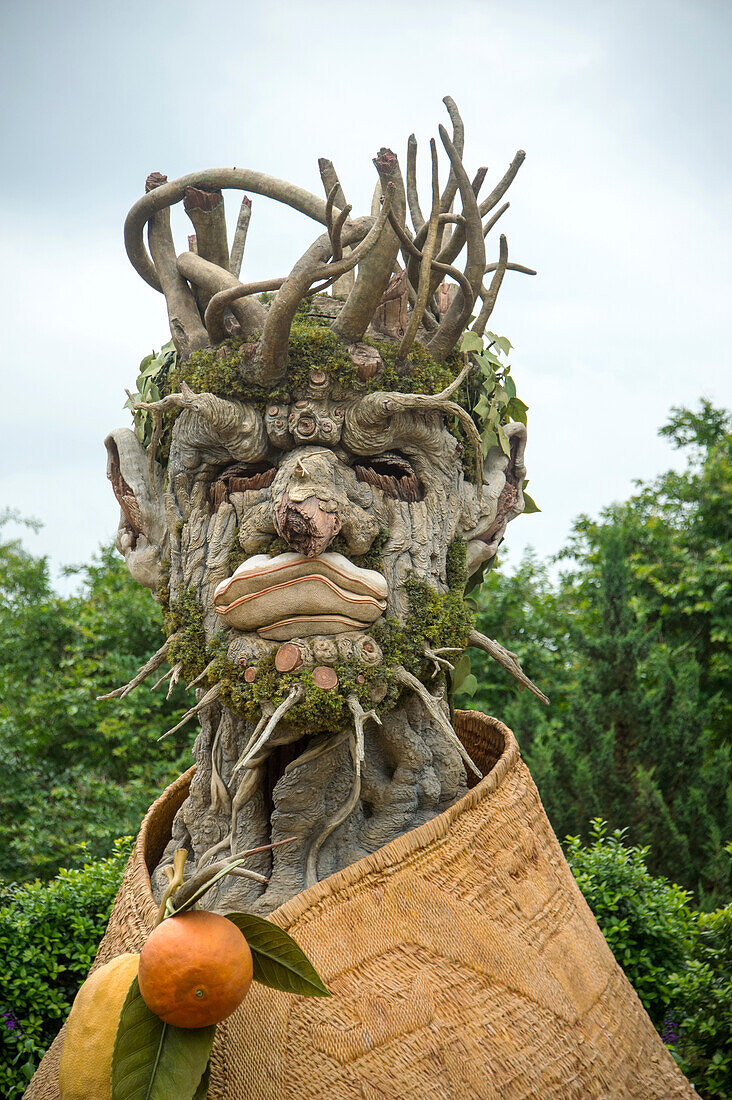 Winter',a monumental plant sculpture by artist Philip Haas at the Atlanta Botanical Garden,Atlanta,Georgia,United States of America