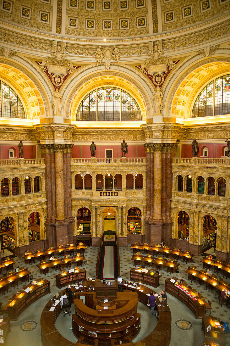 Die Kongressbibliothek in Washington,District of Columbia,USA,Washington,District of Columbia,Vereinigte Staaten von Amerika