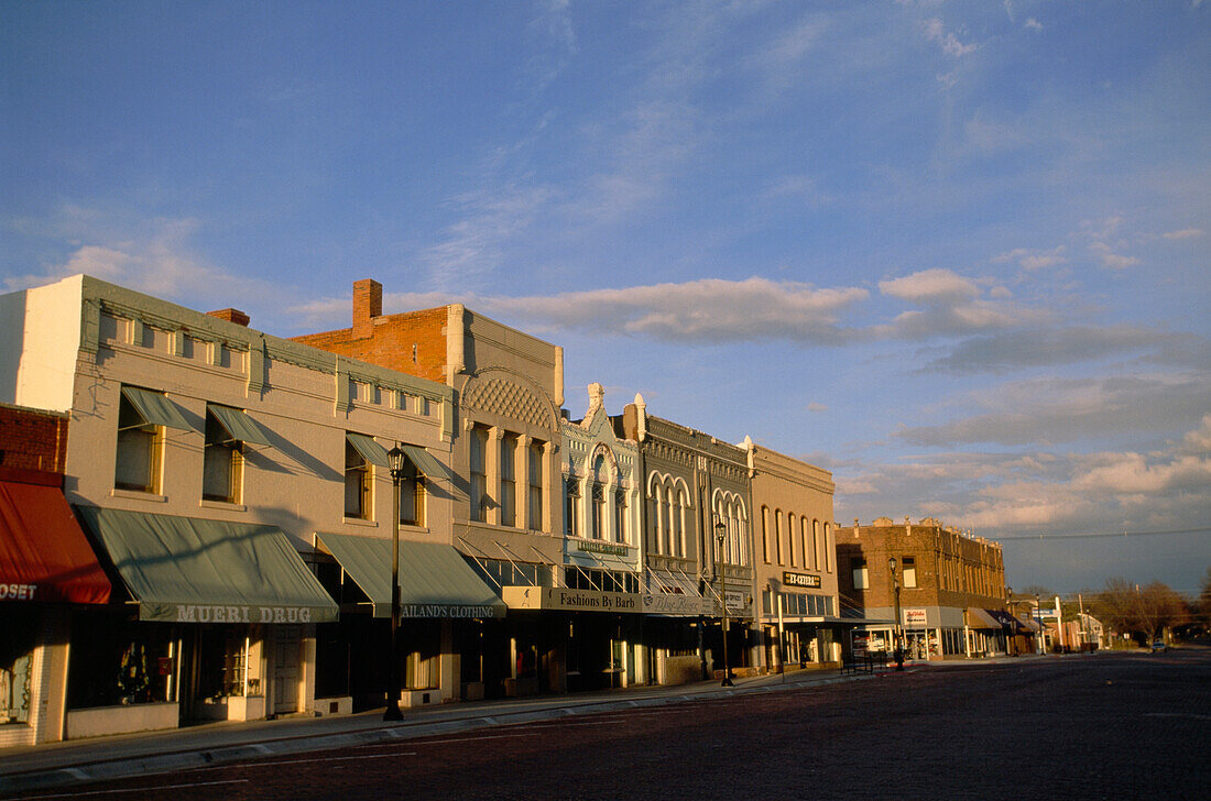 Hauptstraße einer Kleinstadt in Nebraska, Seward, Nebraska, Vereinigte Staaten von Amerika