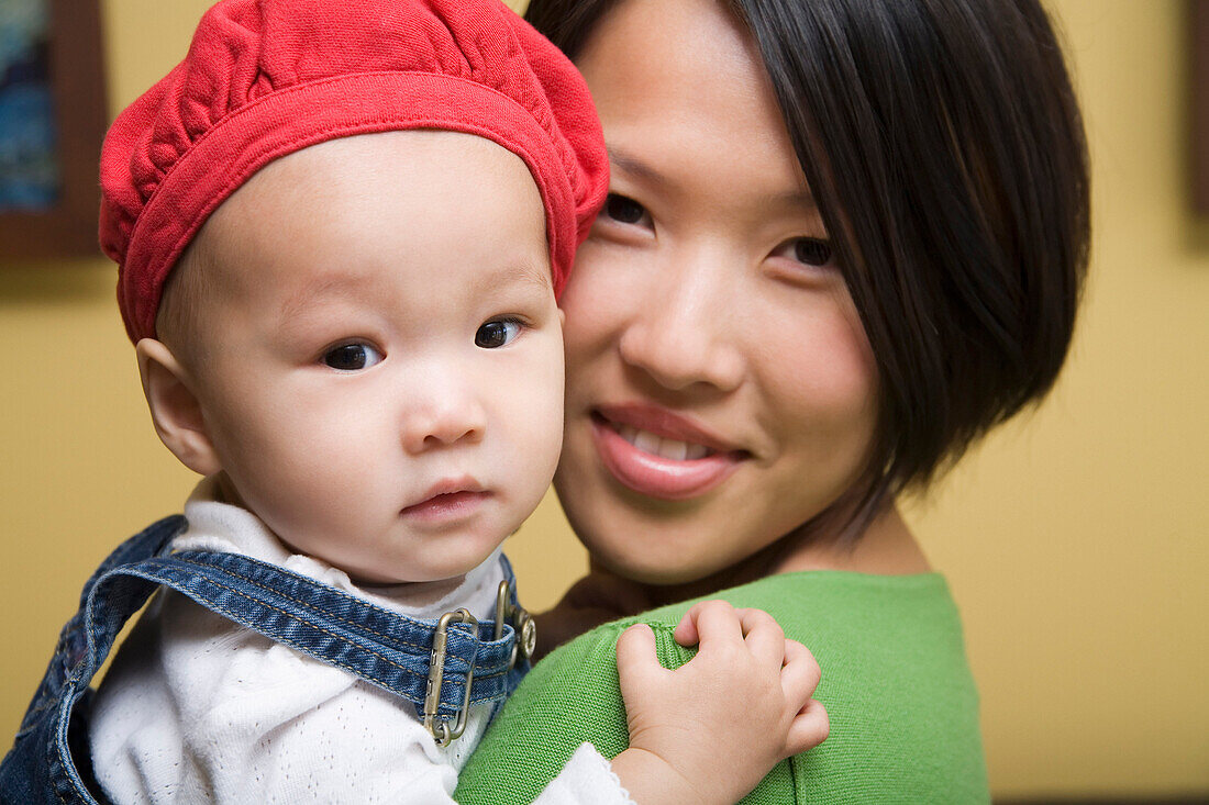 Portrait of Mother and Daughter