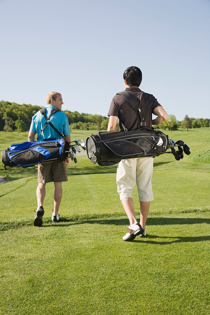 Men at Golf Course