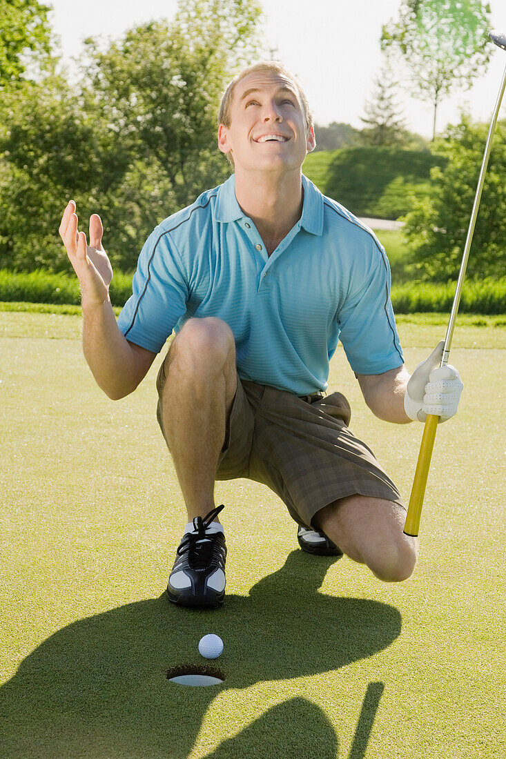 Frustrated Golfer