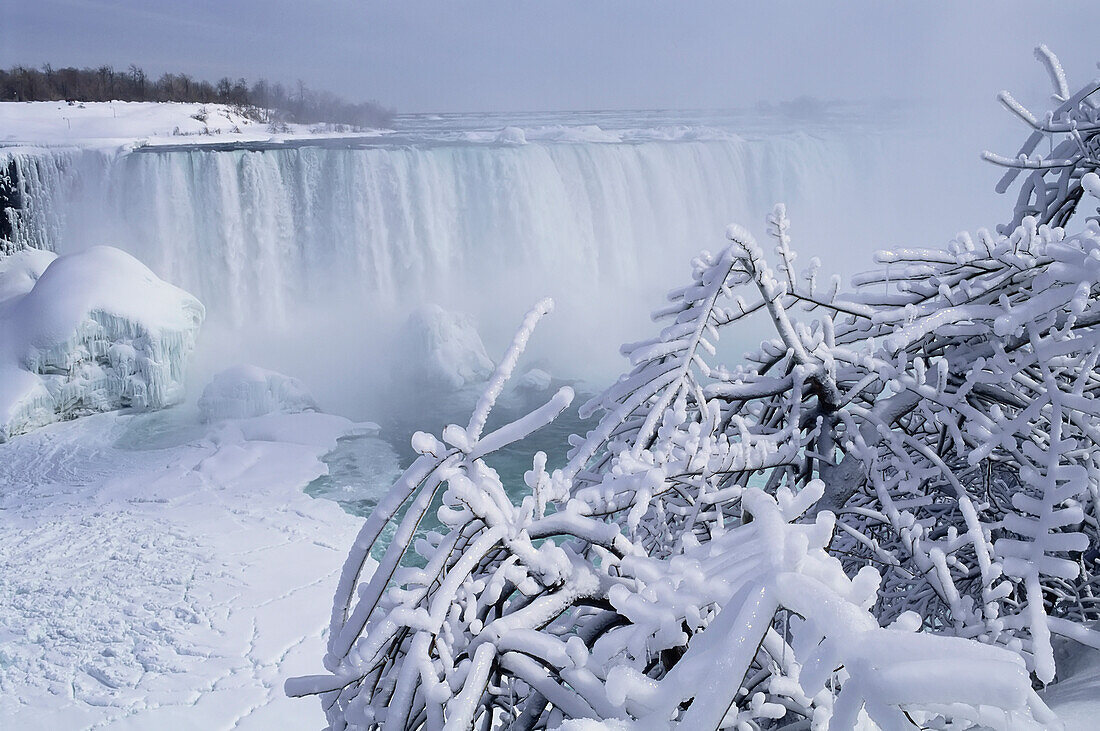 Niagarafälle im Winter Ontario,Kanada