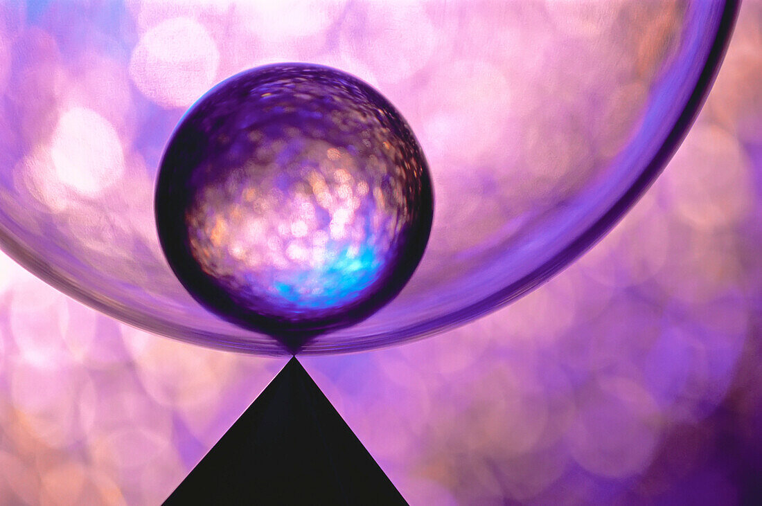 Spheres and Pyramid