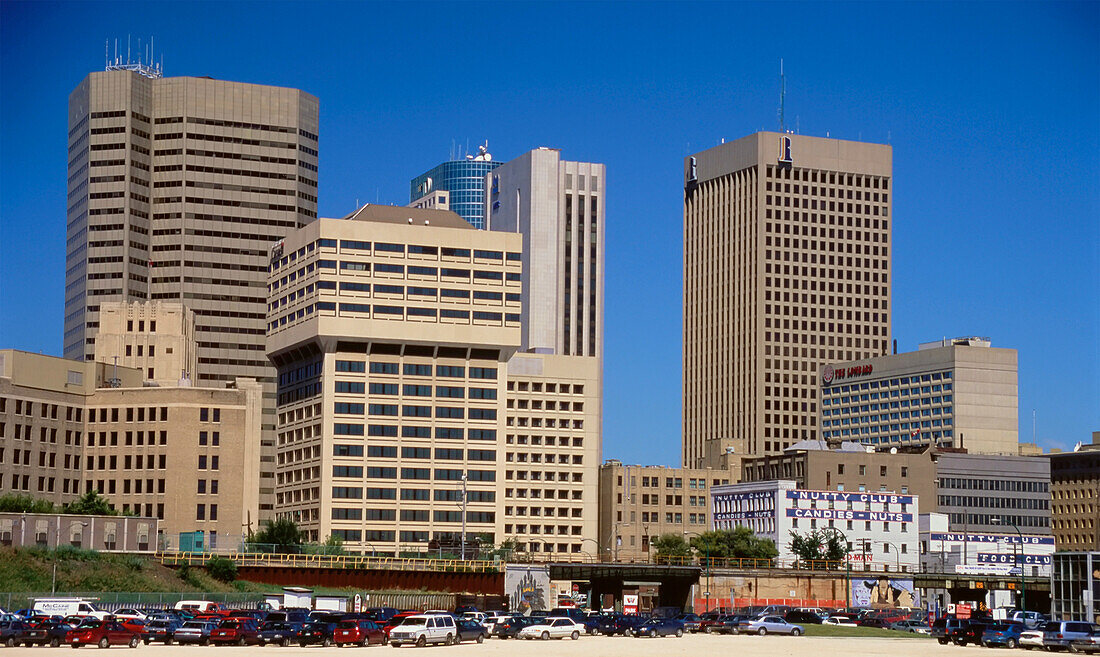 Bürotürme Winnipeg, Manitoba, Kanada
