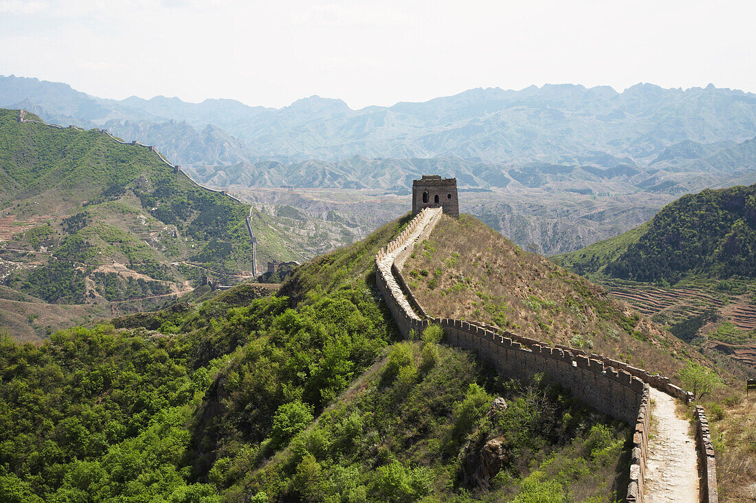 The Great Wall From Jinshanling to Simatai,China