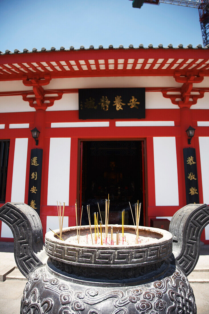 Exterior of Temple,China