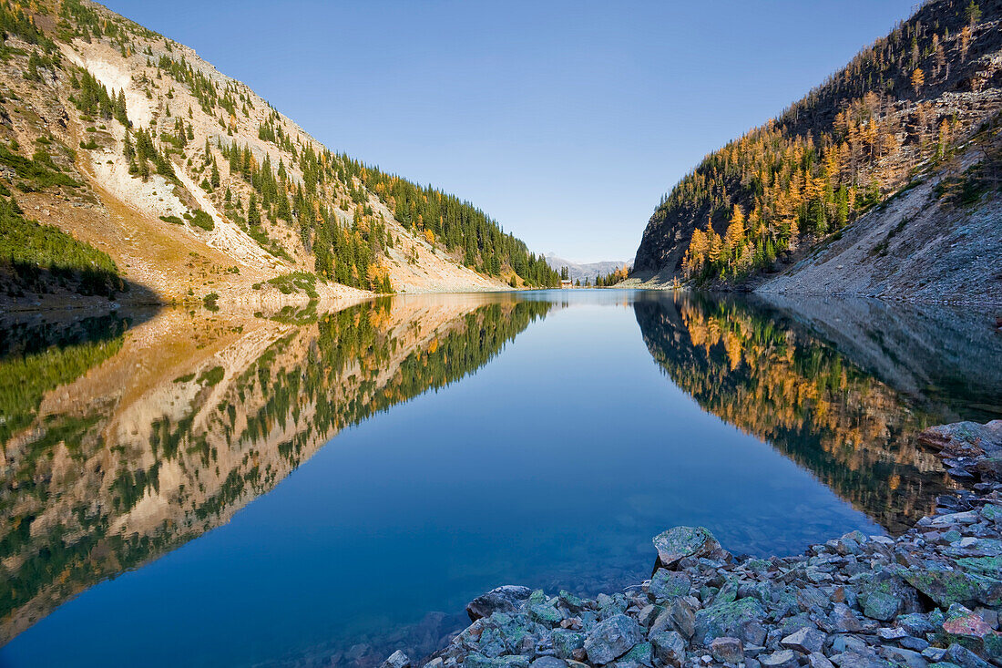 Agnes-See, Banff-Nationalpark, Alberta, Kanada