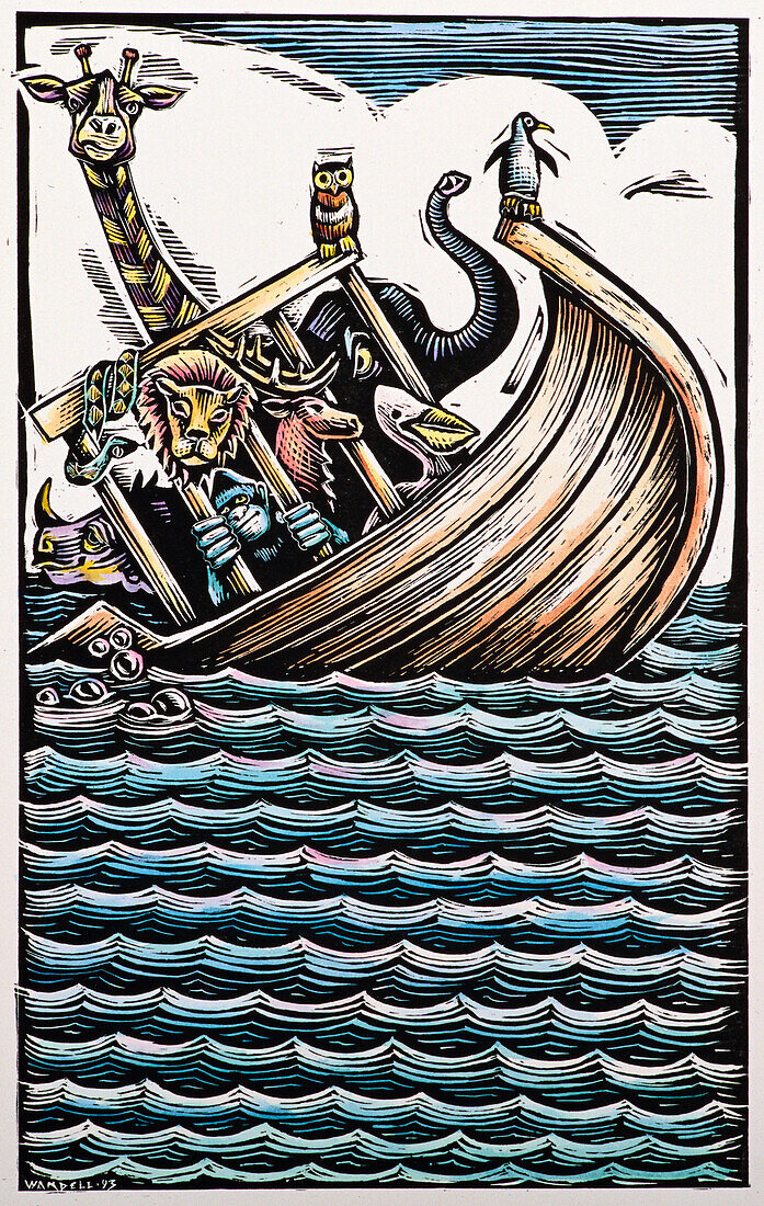 Illustration of Noah's Ark