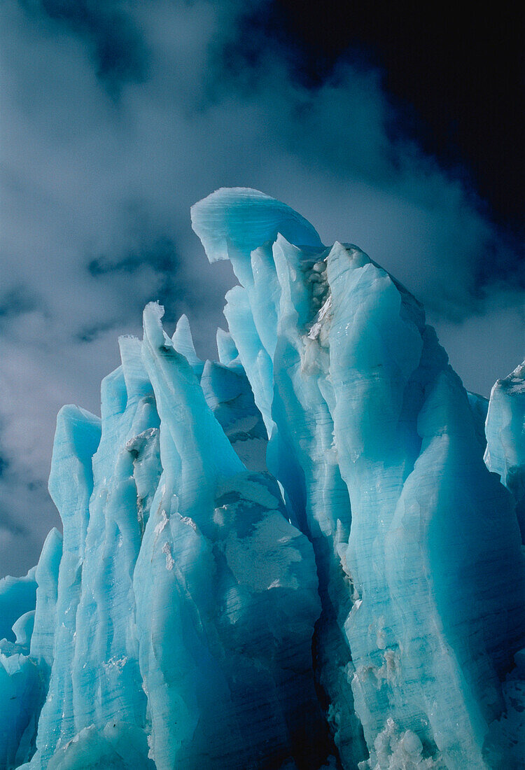 Glacial Ice South Georgia Island Antarctic Islands