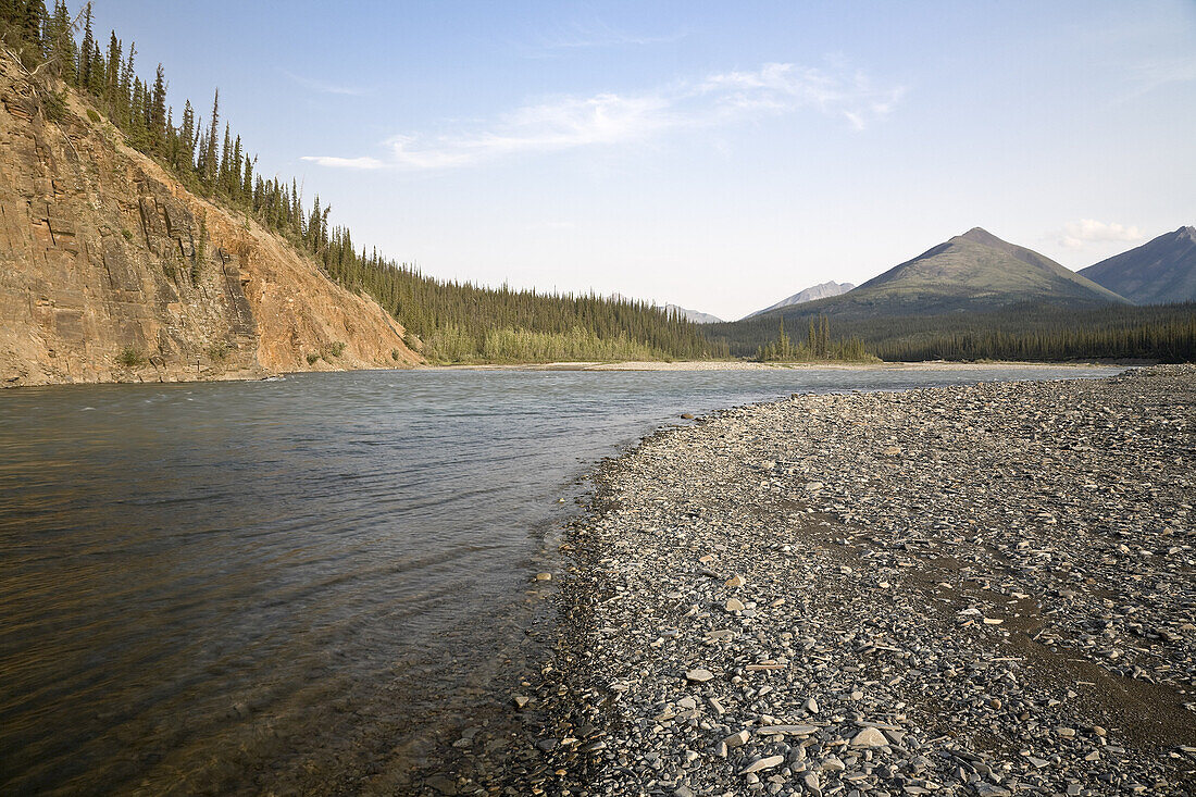 Bonnet Plume Fluss,Yukon,Kanada