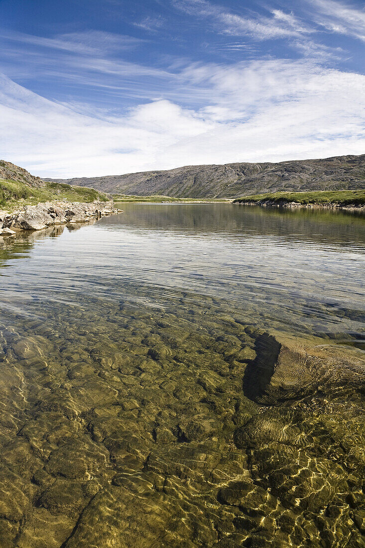 Soper River,Katannilik Territorial Park Reserve,Baffin Island,Nunavut,Canada