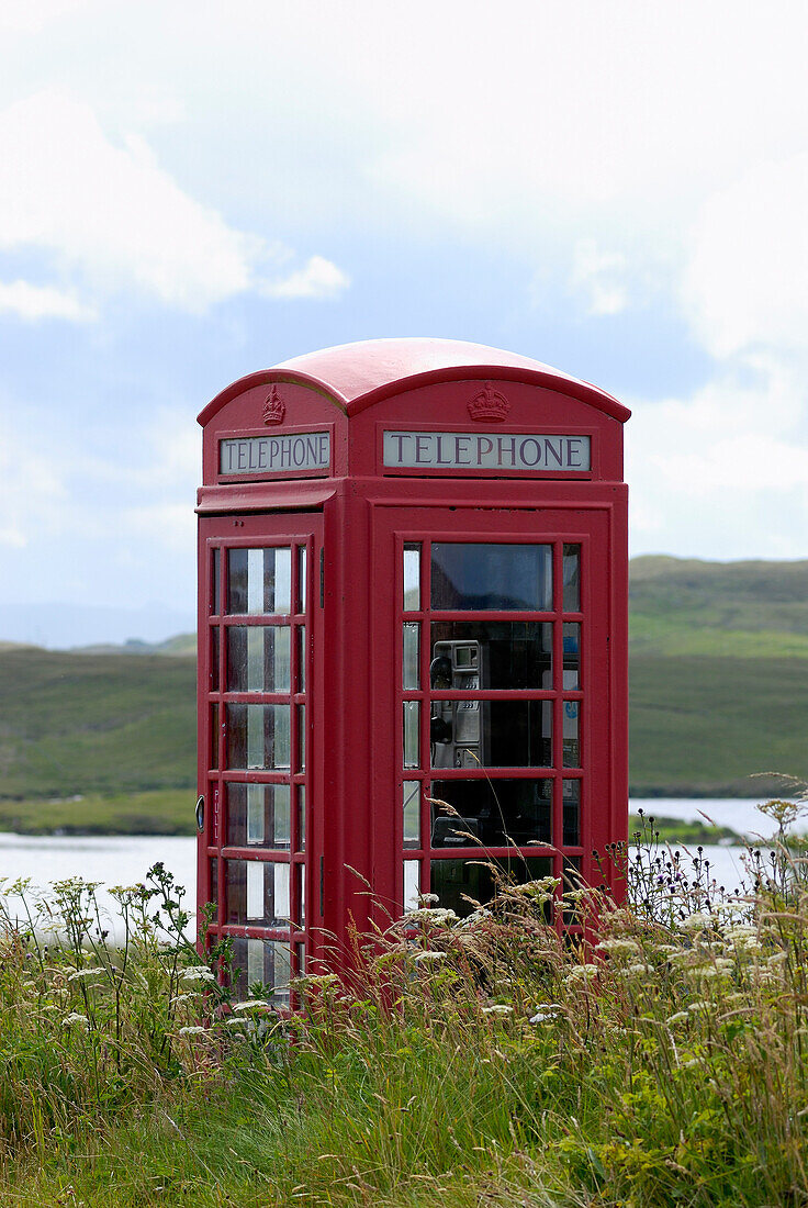 Telefonkabine, Schottland