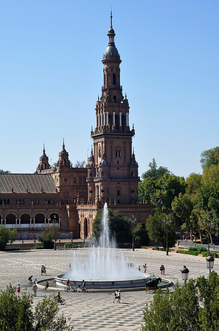 City Square,Plaza de Espana,Seville,Spain