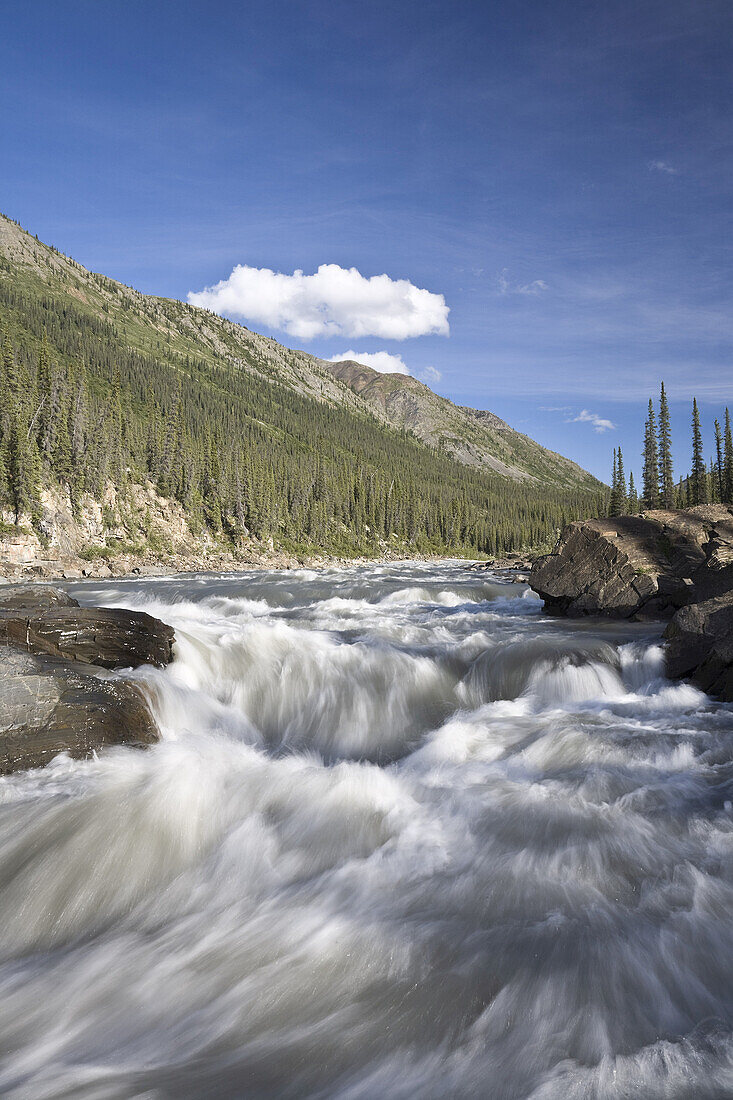 Rapids,Bonnet Plume River,Yukon,Canada