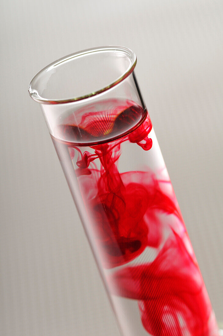 Red Liquid in Test Tube