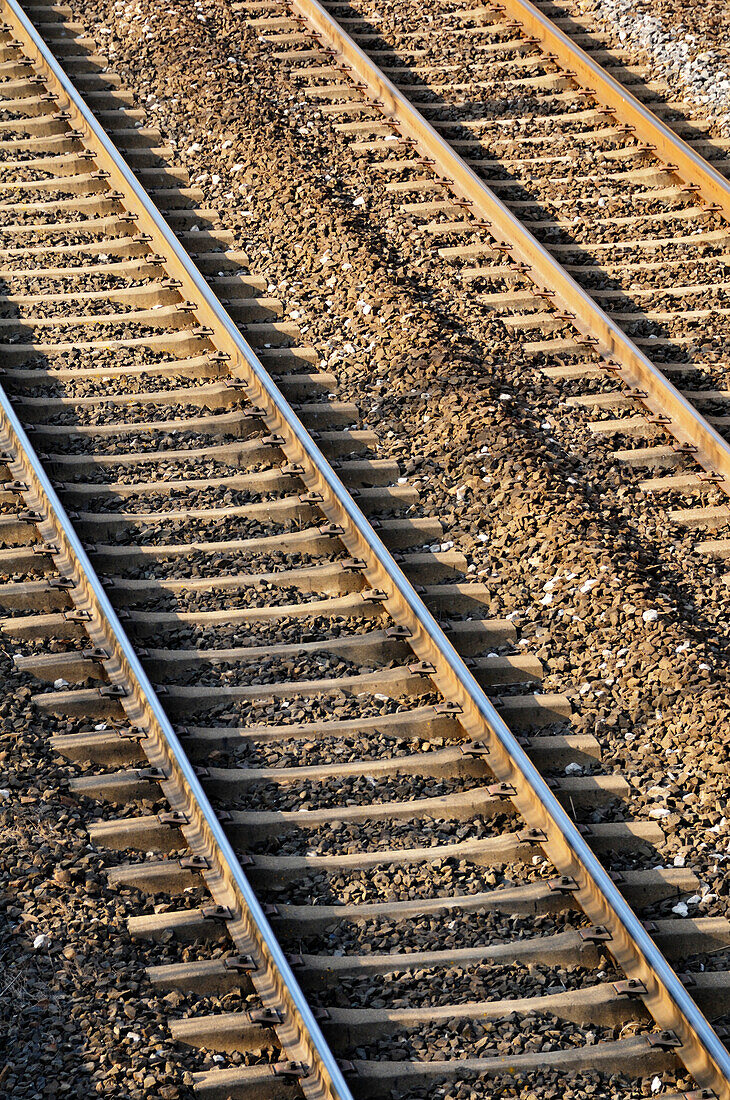 Railroad Tracks,Montpellier,Herault,France