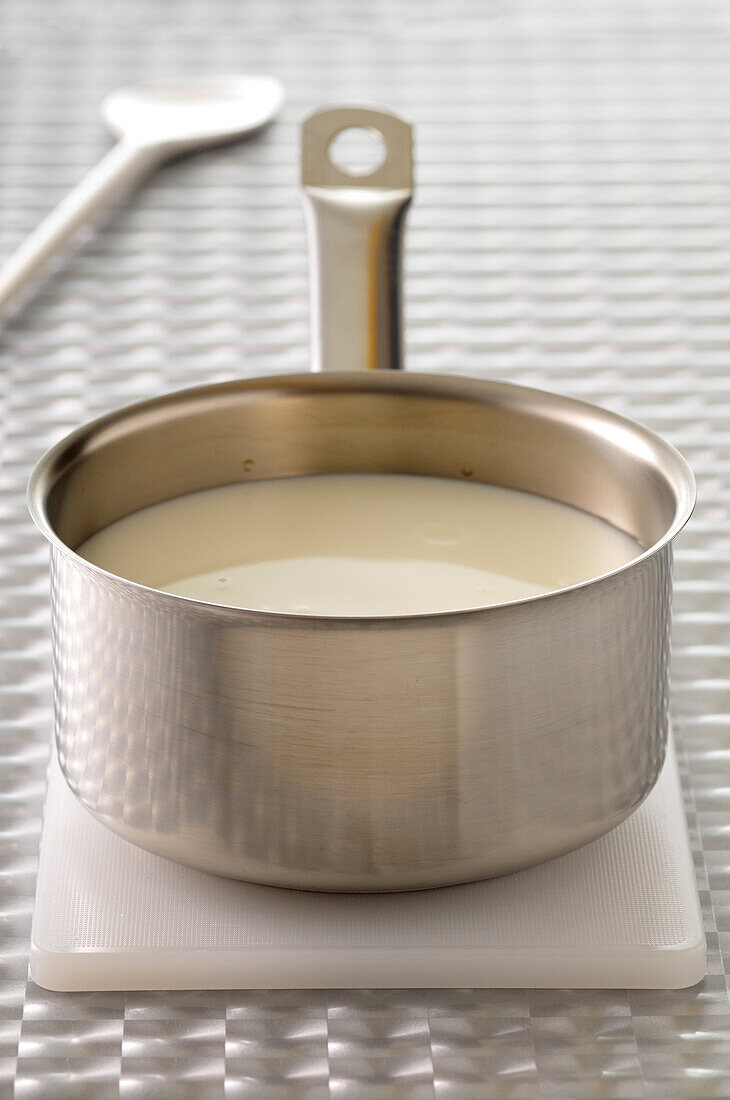 Milk in Pot