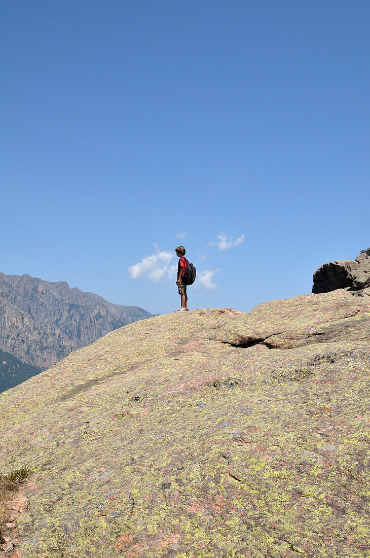 Boy,Aiguilles de Bavella,Corsica,France