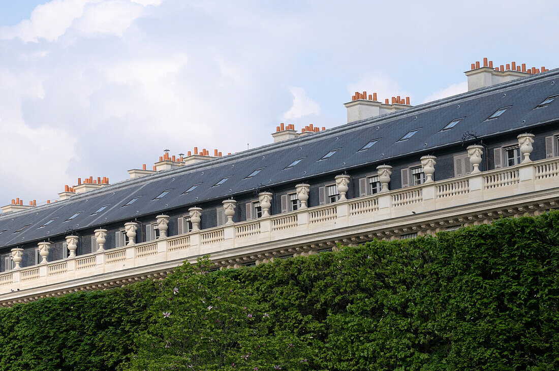 Balcony of Building,Rue de Rivoli,Paris,France