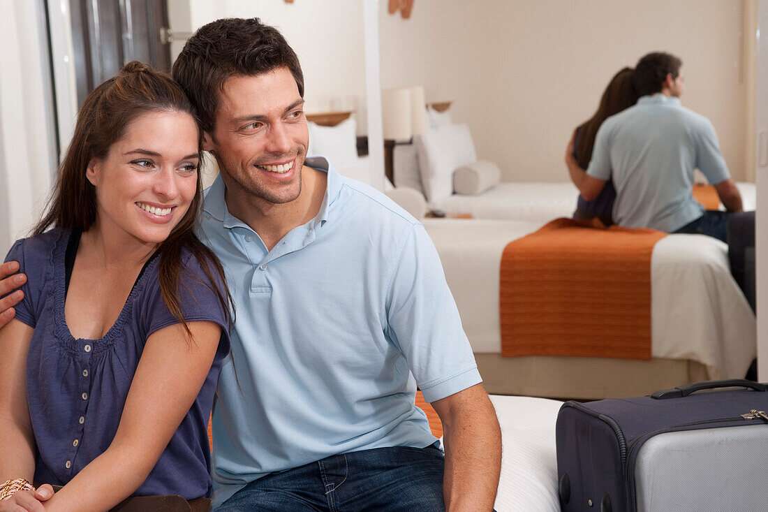 Couple,Reef Playacar Resort and Spa Hotel,Playa del Carmen,Quintana Roo,Yucatan Peninsula,Mexico