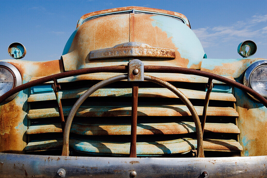 Old Chevy Pickup Truck,Texas Hill Country,Texas,USA