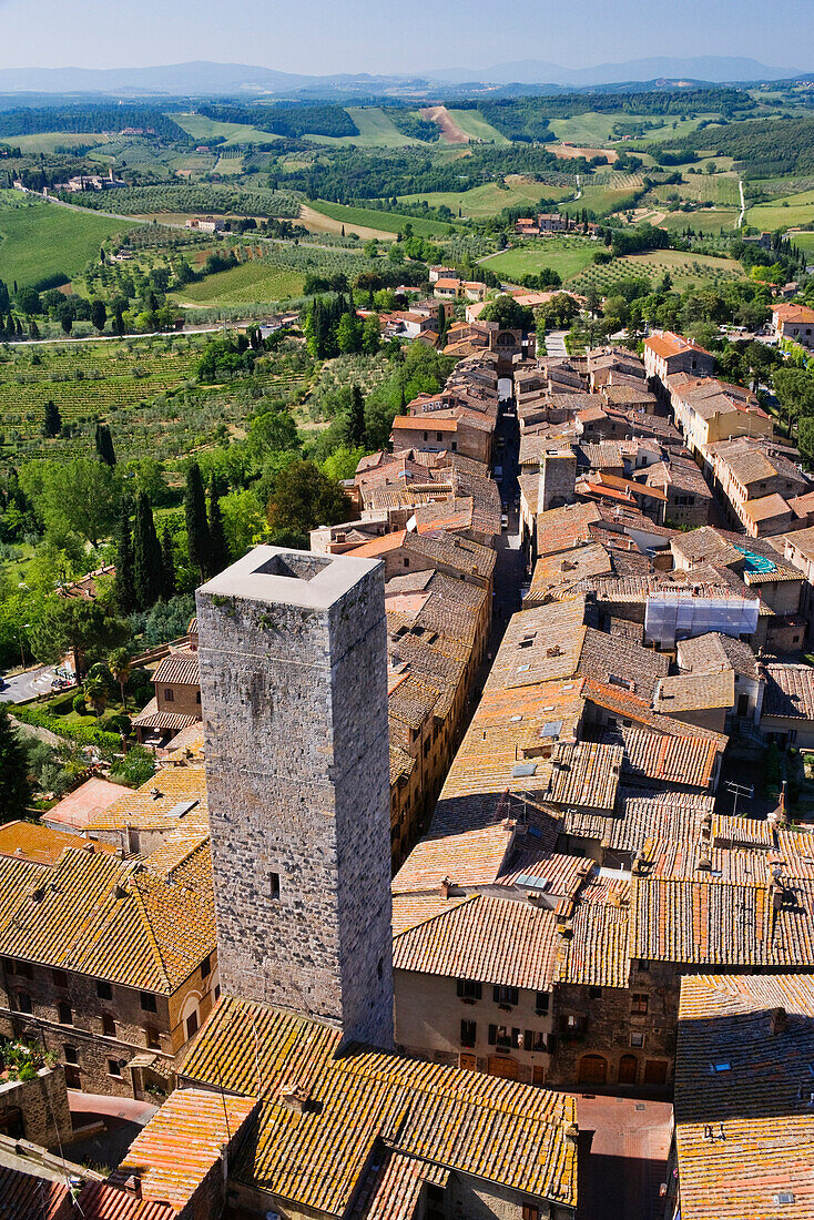 San Gimignano,Toskana,Italien