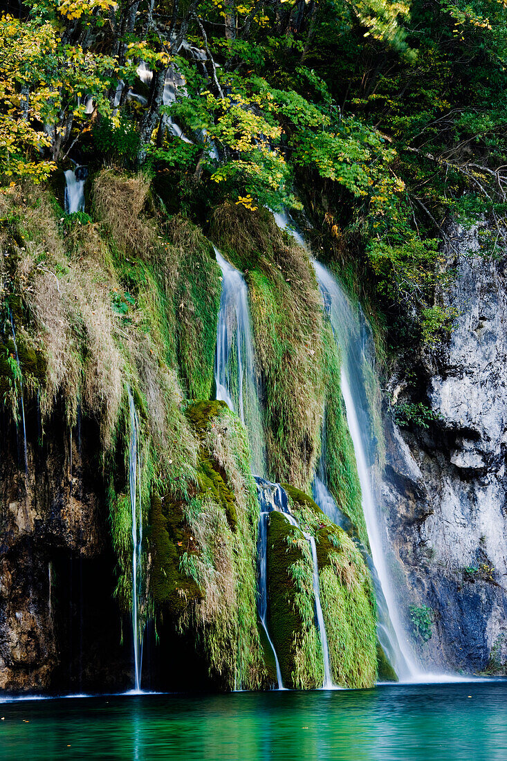 Wasserfall, Nationalpark Plitvicer Seen, Kroatien