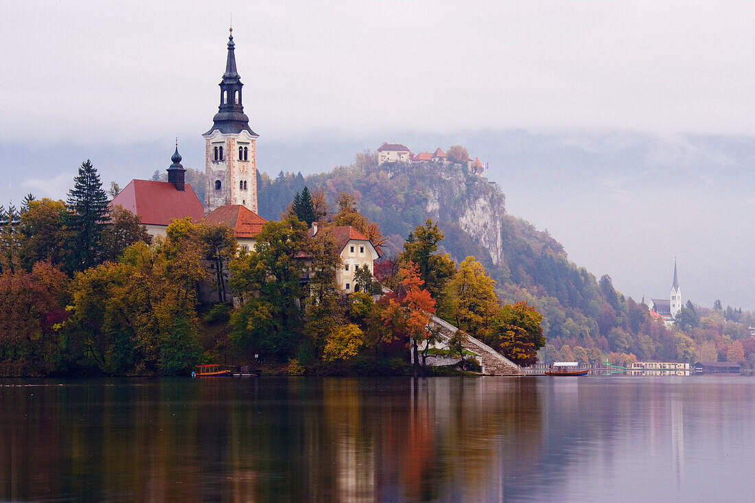 Church of Assumption,Lake Bled,Slovenia