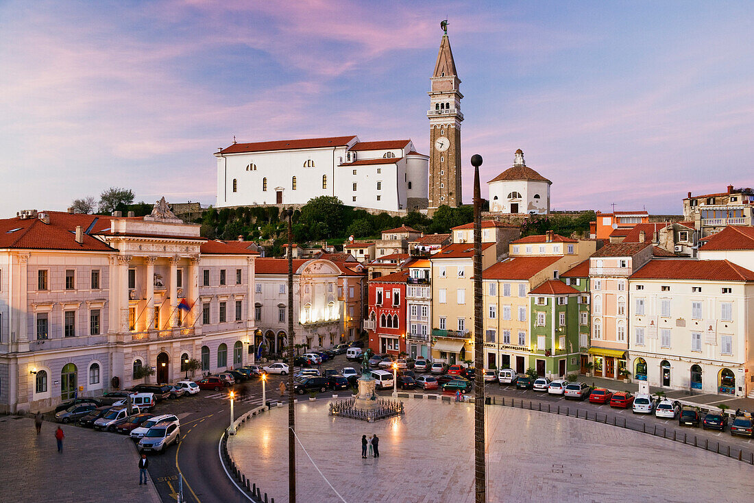 Tartini-Platz,Piran,Slowenien