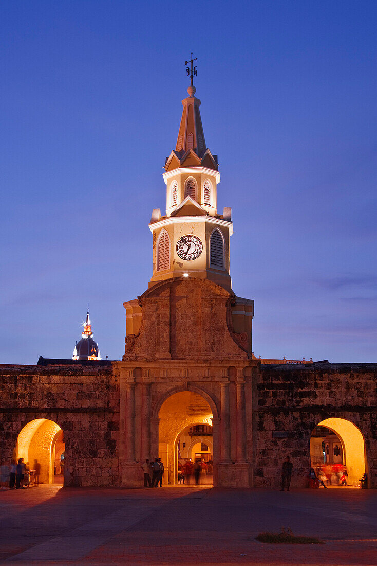 Puerta del Reloj,Cartagena,Colombia