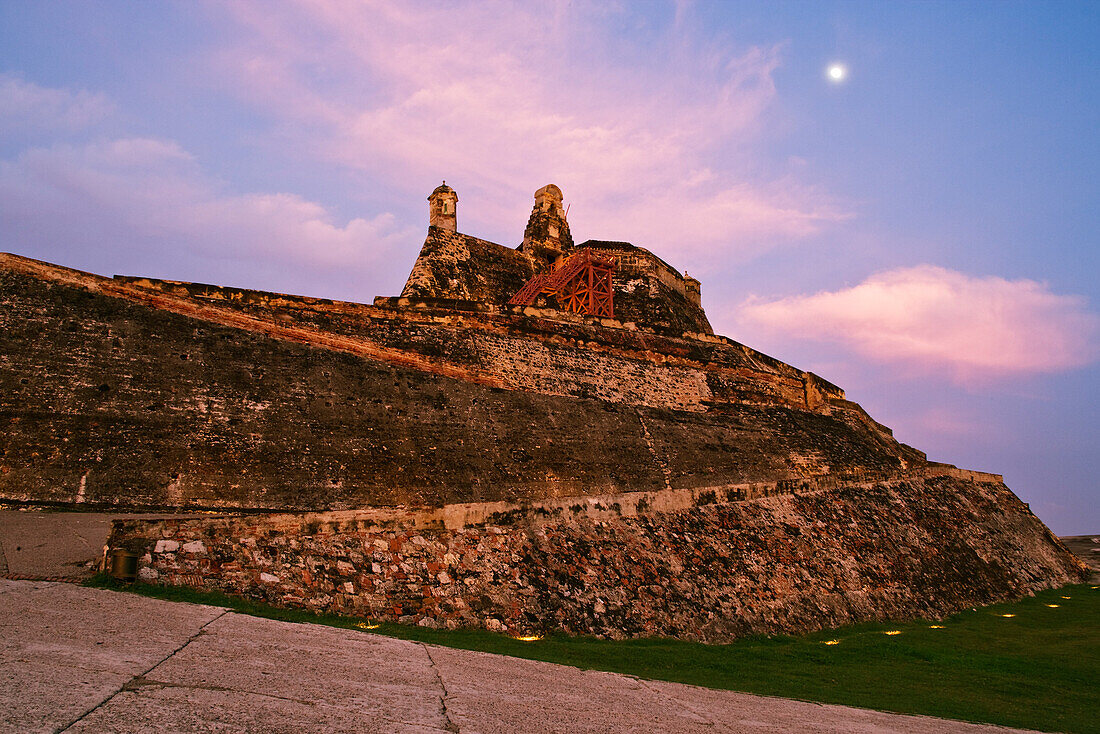 Burg von San Felipe de Barajas Cartagena, Kolumbien