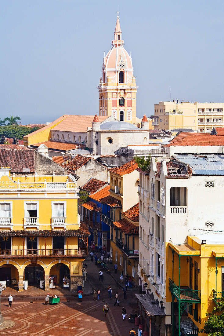 Plaza de los Coches,Cartagena,Colombia