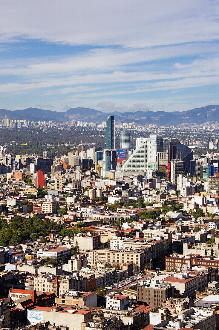 Overview of Mexico City,Mexico