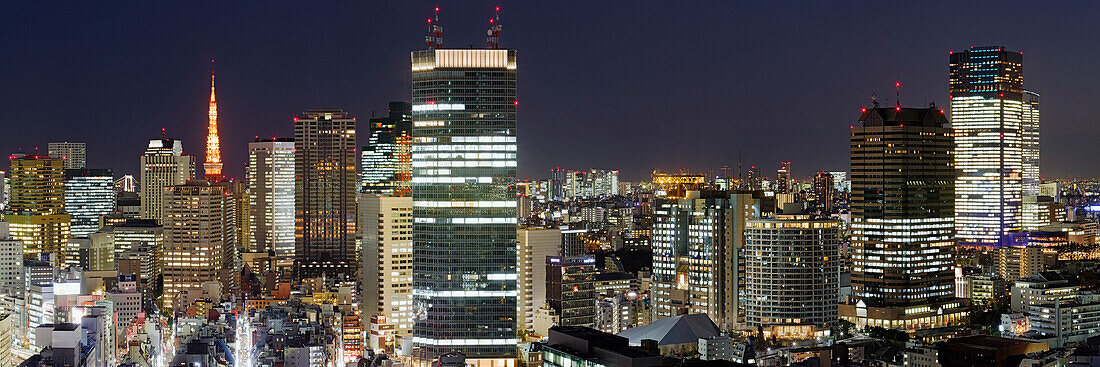 City Skyline,Akasaka Mitsuke,Tokyo,Japan