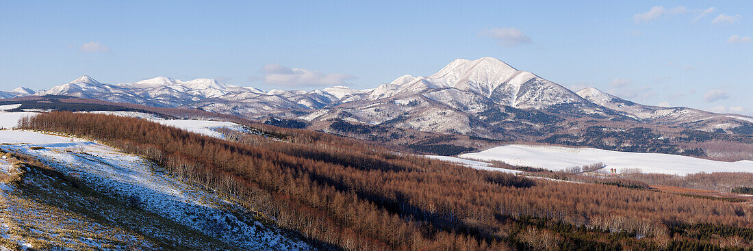 Landschaft und Gebirge, Berg Shari, Shiretoko-Halbinsel, Hokkaido, Japan