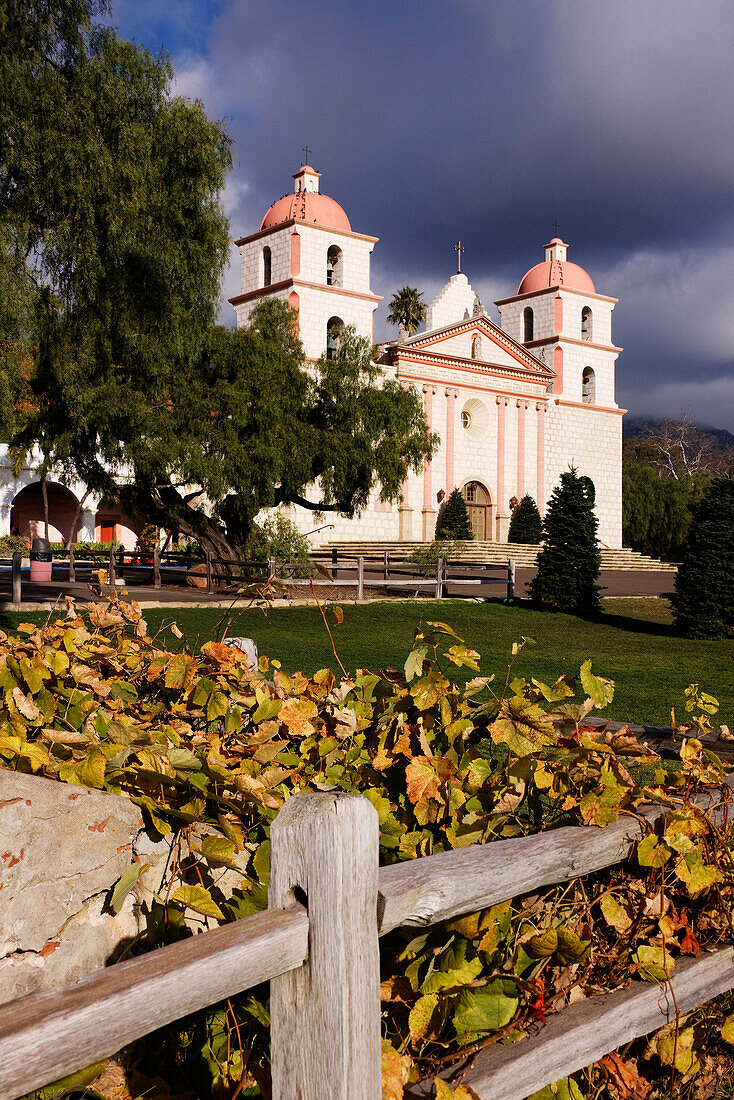 Santa Barbara Mission,Santa Barbara,California,USA