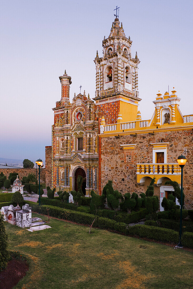 Kirche von San Francisco,Acatepec,Cholula,Mexiko