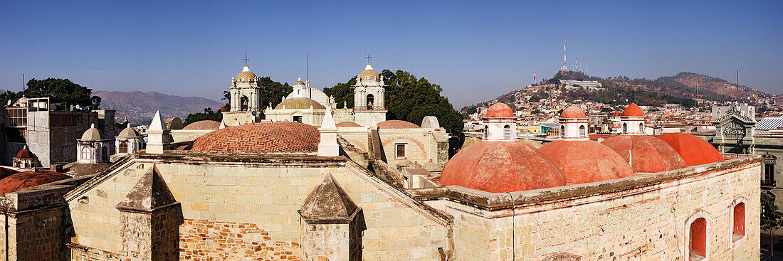 Überblick über die Kathedrale,Oaxaca,Mexiko