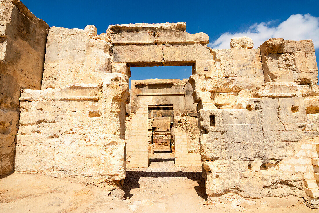 Tempel des Orakels von Amun, Oase Siwa, Matruh, Ägypten, Nordafrika, Afrika