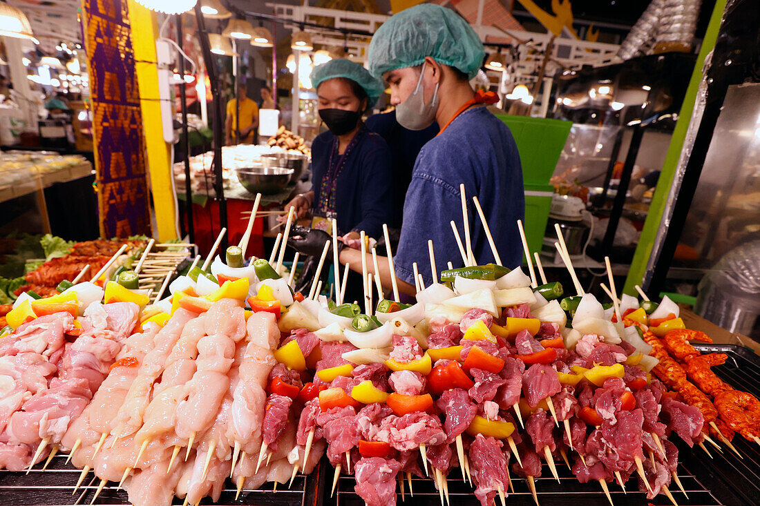 Street food,Iconsiam shopping mall,Bangkok,Thailand,Southeast Asia,Asia