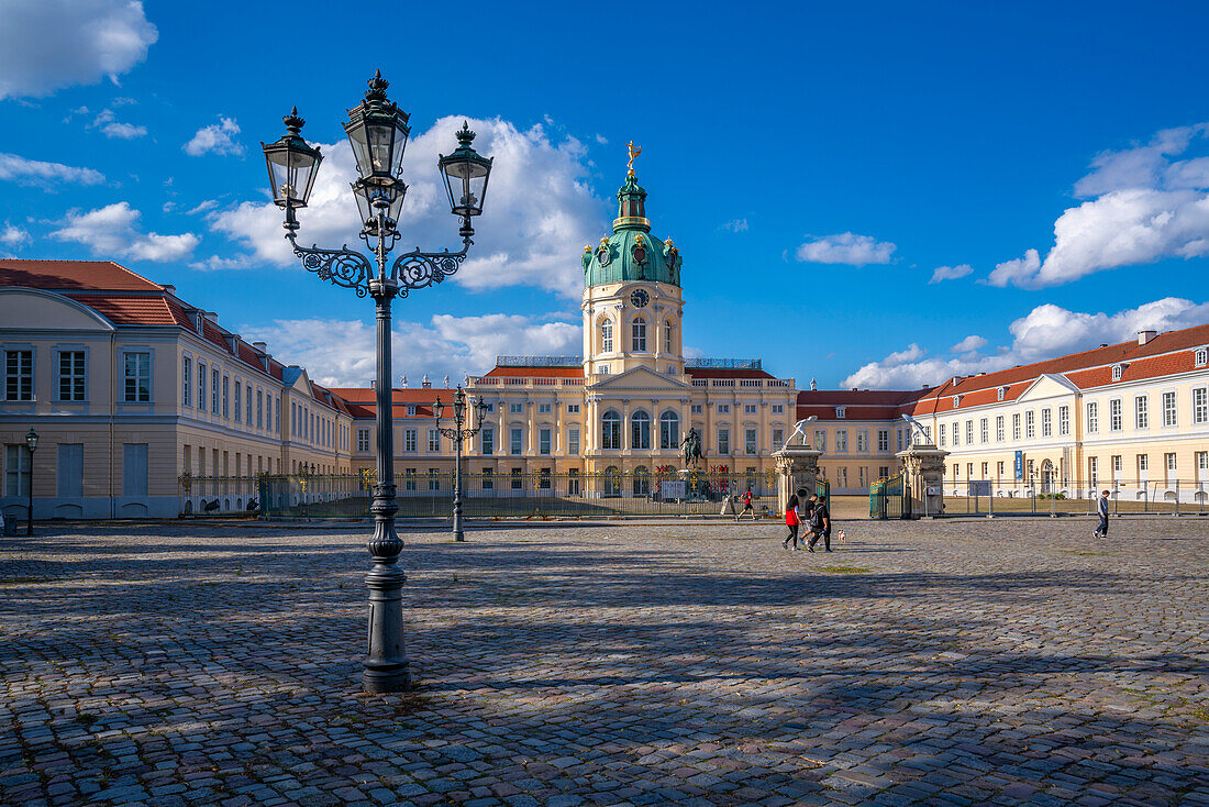 Blick auf das Schloss Charlottenburg,Berlin,Deutschland,Europa