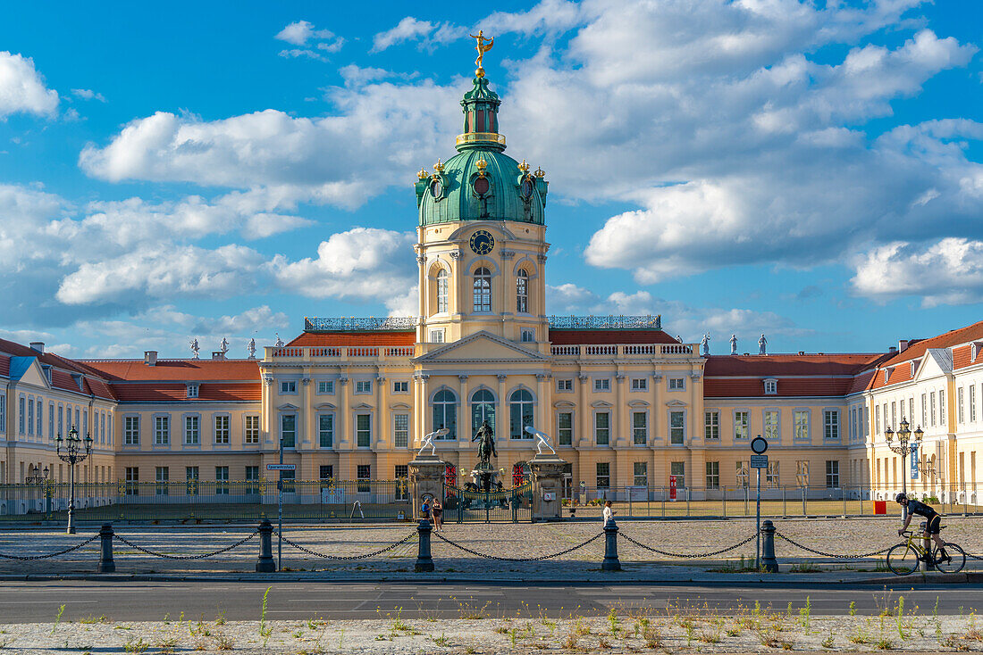 View of Charlottenburg Palace at Schloss Charlottenburg,Berlin,Germany,Europe