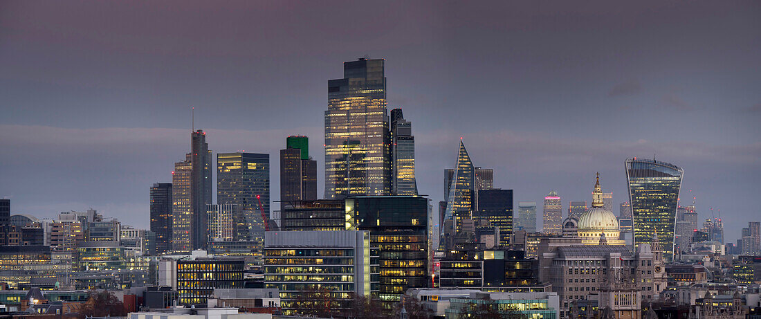 City panorama from Post Building 2023,London,England,United Kingdom,Europe