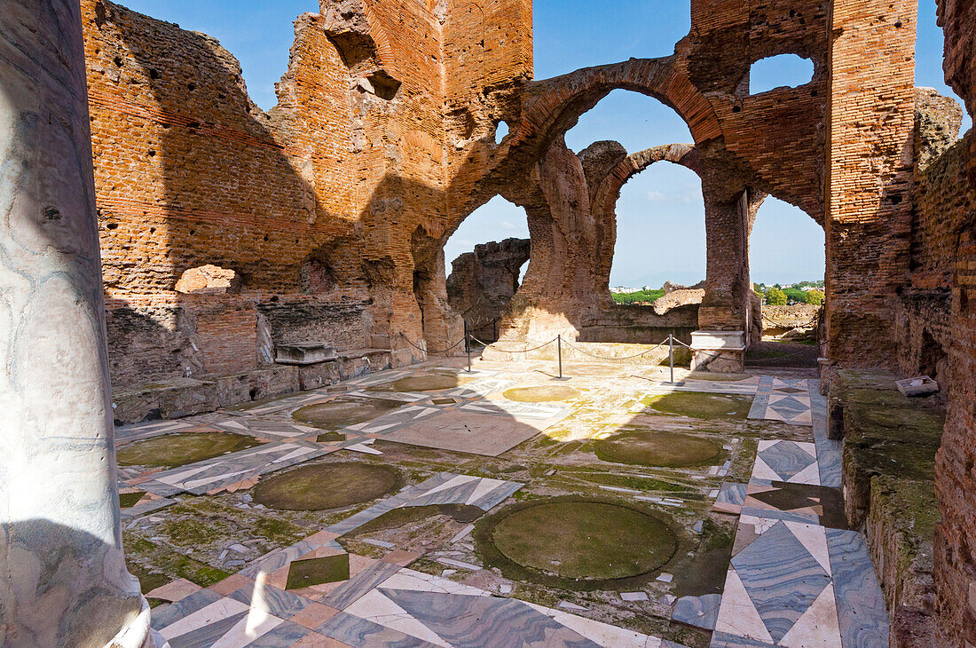 Frigidarium,Bäder,Römische Villa der Quintilii,Via Appia,Rom,Latium (Lazio),Italien,Europa