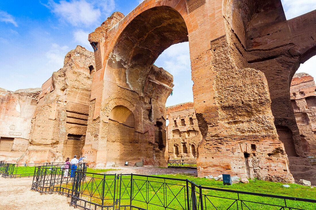Frigidarium,Baths of Caracalla,UNESCO World Heritage Site,Rome,Latium (Lazio),Italy,Europe