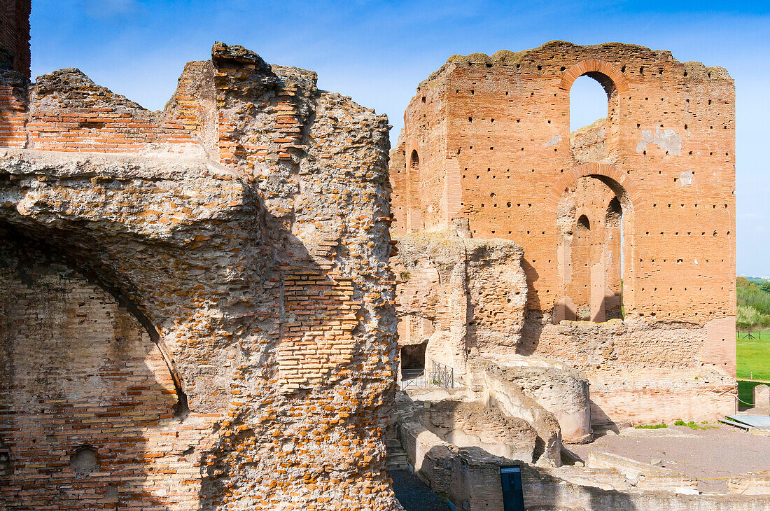 Frigidarium,Terme,Baths,Roman Villa of Quintilii,Appian Way,Rome,Latium (Lazio),Italy,Europe